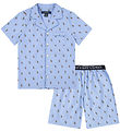 Polo Ralph Lauren Nattøj - Elite Blue m. Logoer Polo Ralph Lauren Nattøj - Elite Blue m. Logoer