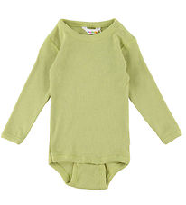 Joha Body l/æ - Rib - Støvet Grøn Joha Body l/æ - Rib - Støvet Grøn