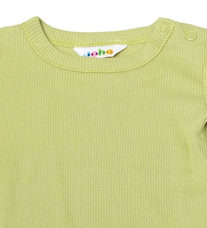 Joha Bodysuit s/s - Rib - Dusty Green