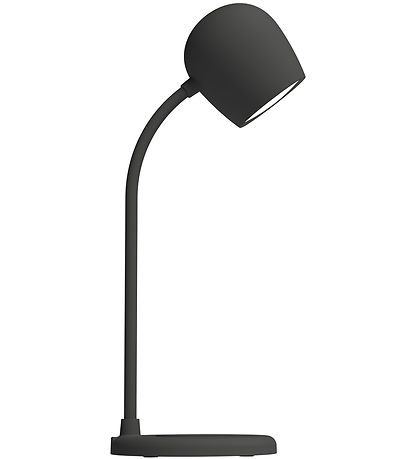 Kreafunk Lampe m. Oplader + Højtaler - Ellie - Sort