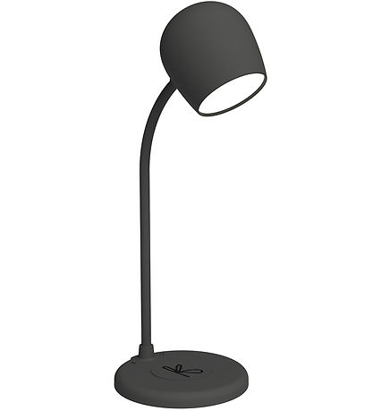 Kreafunk Lampe m. Oplader + Højtaler - Ellie - Sort Kreafunk Lampe m. Oplader + Højtaler - Ellie - Sort