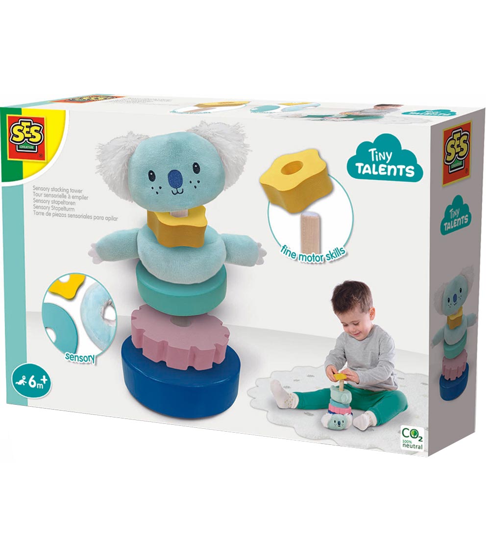 SES Creative Aktivitätsturm - selbst bauen Koala - SES Creative - One Size - Motorikspielzeug