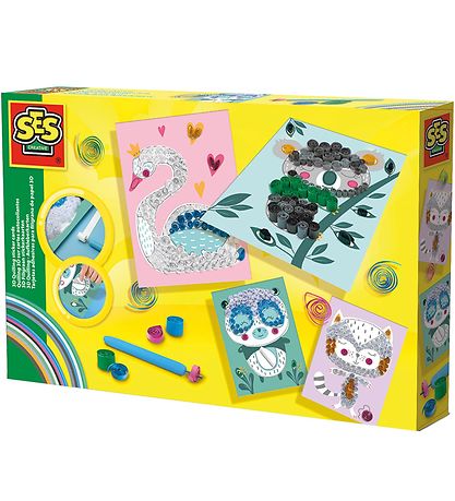 SES Creative 3D Kort - Kort Quilling