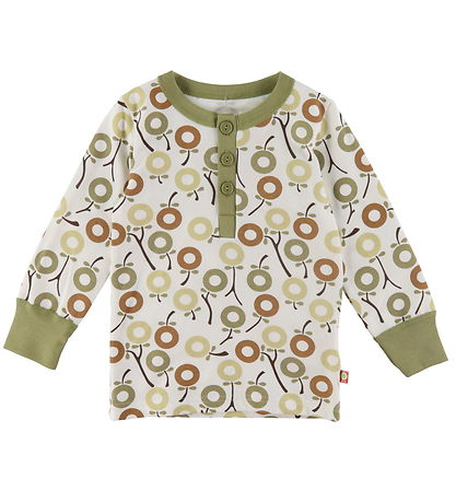 Katvig Nattøj - Hvid m. Æbler