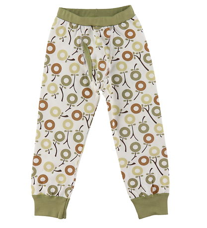 Katvig Nattøj - Hvid m. Æbler