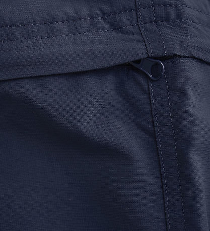 Color Kids Trousers - w. Zip Off - Total Eclipse