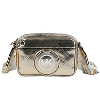 Michael Kors Skuldertaske - Guld m. Mønster Michael Kors Skuldertaske - Guld m. Mønster