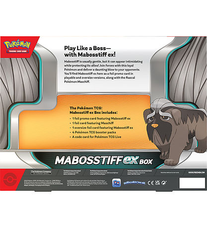 Pokémon Samlekort - Mabosstiff ex Box