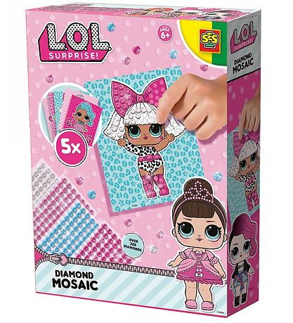 SES Creative Mosaik - L.O.L - Diamant Mosaik SES Creative Mosaik - L.O.L - Diamant Mosaik