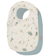 Cam Cam Hagesmække m. Lomme - PU - 2-Pak - Sea Garden