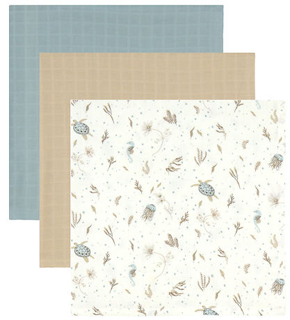 Cam Cam Stofbleer - 72x72 cm - 2-pak - Sea Garden Cam Cam Stofbleer - 72x72 cm - 2-pak - Sea Garden