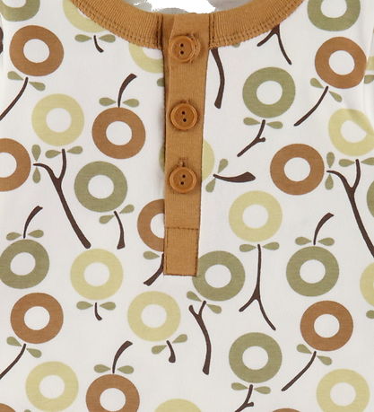 Katvig Nattøj - Hvid m. Æbler Katvig Nattøj - Hvid m. Æbler