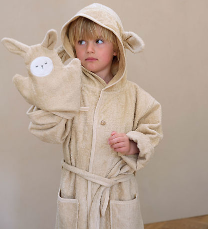 Fabelab Badehandske - 2-pak - Kanin - Old Rose Fabelab Badehandske - 2-pak - Kanin - Old Rose