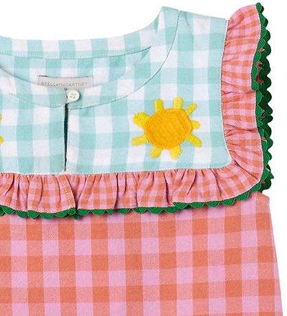 Stella McCartney Kids Top - Rosa/Orangeternet m. Grøn Stella McCartney Kids Top - Rosa/Orangeternet m. Grøn