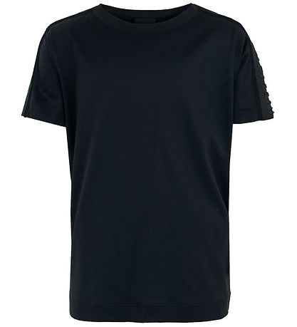 Emporio Armani T-shirt - Navy m. Logostribe Emporio Armani T-shirt - Navy m. Logostribe