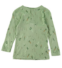 Joha Bluse - Bambus - Lysegrøn m. Værktøj Joha Bluse - Bambus - Lysegrøn m. Værktøj