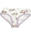 Joha Trusser - Bambus - Off White/Lilla m. Papegøje Joha Trusser - Bambus - Off White/Lilla m. Papegøje
