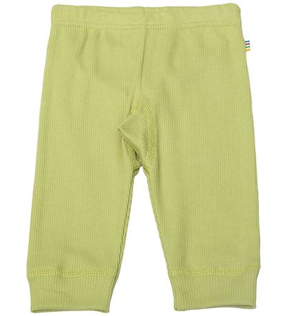 Joha Leggings - Rib - Støvet Grøn Joha Leggings - Rib - Støvet Grøn