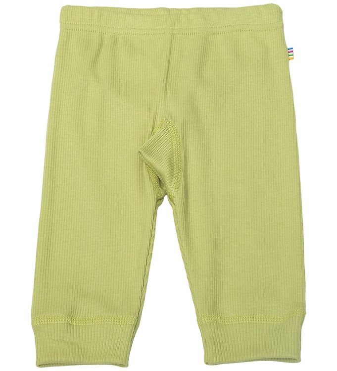Joha Leggings - Rib - Støvet Grøn