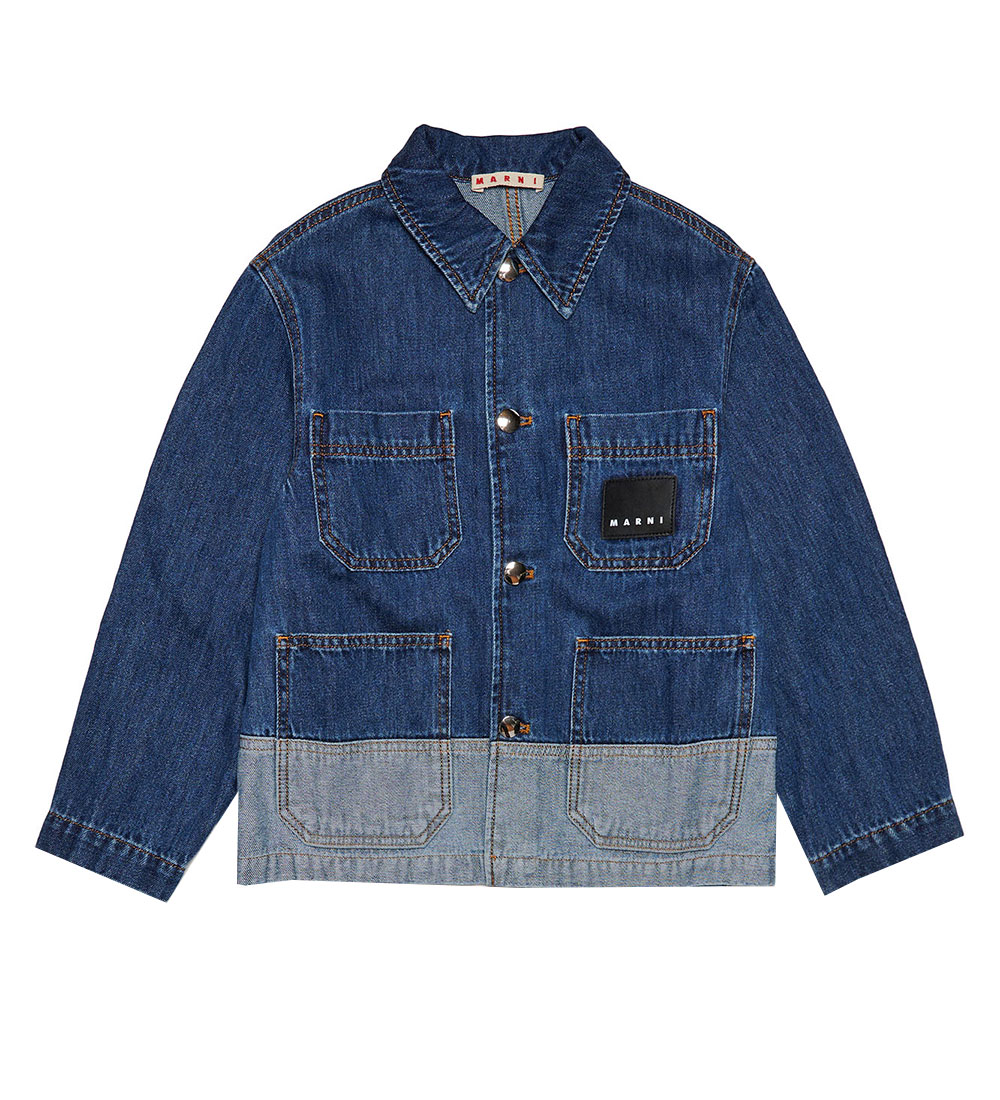 Veste en Jean Marni - Marine - Marni - 8 ans 128 - Veste en Jean 125 €
