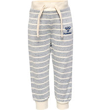 Hummel Sweatpants - HmlBassen - Dark Denim Hummel Sweatpants - HmlBassen - Dark Denim