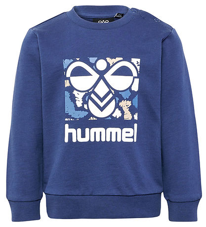 Hummel Sweatshirt - HmlCitrus - Dark Denim Hummel Sweatshirt - HmlCitrus - Dark Denim