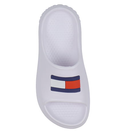 Tommy Hilfiger Badesandaler - Foam Slide - Hvid Tommy Hilfiger Badesandaler - Foam Slide - Hvid