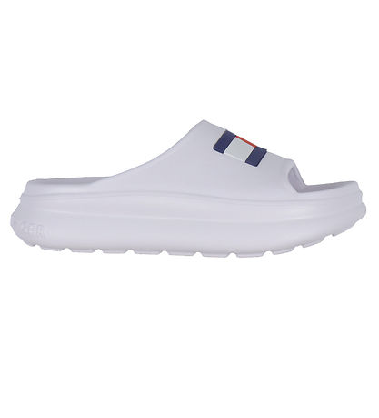 Tommy Hilfiger Badesandaler - Foam Slide - Hvid Tommy Hilfiger Badesandaler - Foam Slide - Hvid