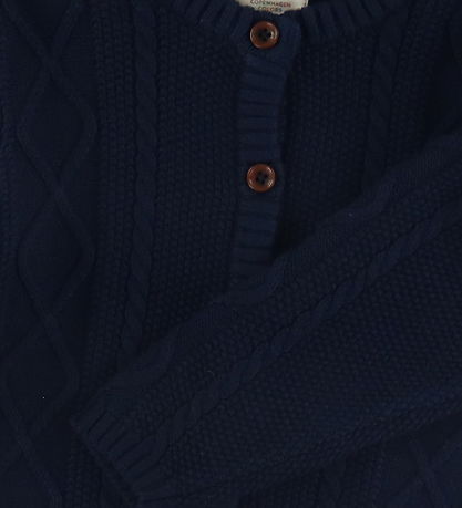 Copenhagen Colors Cardigan - Strik - Navy Copenhagen Colors Cardigan - Strik - Navy