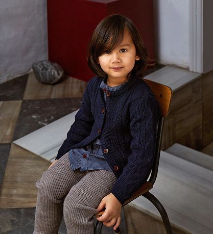 Copenhagen Colors Cardigan - Strik - Navy