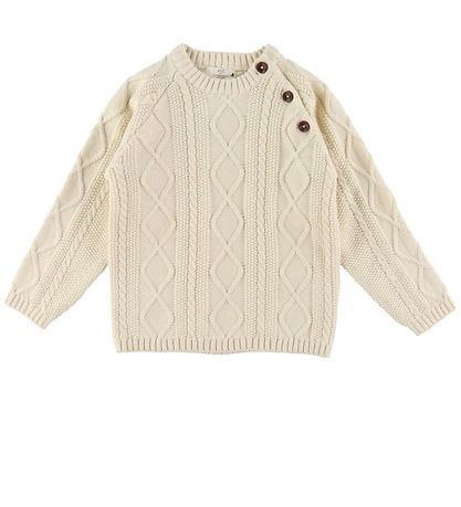 Copenhagen Colors Bluse - Strik - Cream Copenhagen Colors Bluse - Strik - Cream