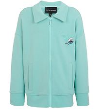 Emporio Armani Cardigan - Sabbia Antigua m. Smølf Emporio Armani Cardigan - Sabbia Antigua m. Smølf