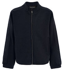 Emporio Armani Cardigan - Navy m. Logostribe Emporio Armani Cardigan - Navy m. Logostribe