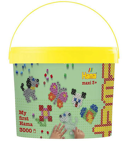 Hama Maxi Kralen - 3000 st. + 4 Borden - Multicolour Hama Maxi Kralen - 3000 st. + 4 Borden - Multicolour