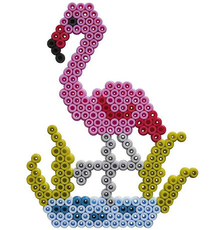 Hama Midi Gaveæske - Ca. 6000 perler + 3 plader - Multifarvet