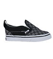 Vans Sko - Slip-On V Checkerboard - Sort/Grå Vans Sko - Slip-On V Checkerboard - Sort/Grå