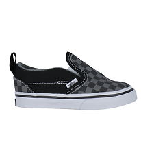 Vans Sko - Slip-On V Checkerboard - Sort/Grå Vans Sko - Slip-On V Checkerboard - Sort/Grå