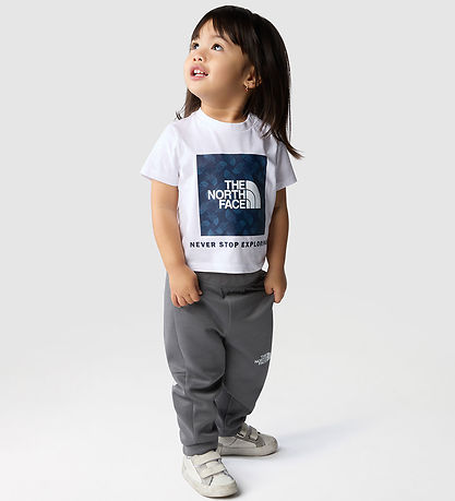 The North Face T-shirt - Box Infill Print - Hvid The North Face T-shirt - Box Infill Print - Hvid