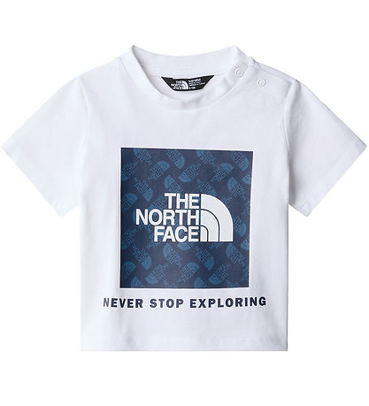 The North Face T-shirt - Box Infill Print - Hvid The North Face T-shirt - Box Infill Print - Hvid
