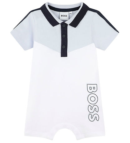 BOSS Sommerdragt - Hvid/Lyseblå BOSS Sommerdragt - Hvid/Lyseblå