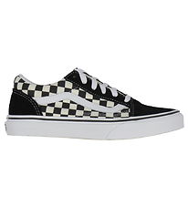 Vans Sko - Old Skool - Primary Check - Sort/Hvid Vans Sko - Old Skool - Primary Check - Sort/Hvid