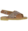 Angulus Sandaler - Tan/Multi Glitter Angulus Sandaler - Tan/Multi Glitter