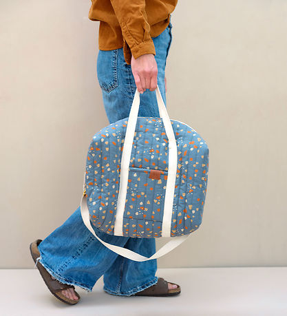 Fabelab Sportstaske - Quiltet - Blue Spruce/Cobblestone