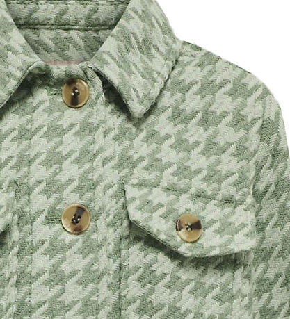 Kids Only Jakke - KogKimmie - Hedge Green Checks Frosty Green Kids Only Jakke - KogKimmie - Hedge Green Checks Frosty Green