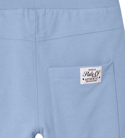 Name It Sweatshorts - NkmVermo - 2-pak - Chambray Blue Name It Sweatshorts - NkmVermo - 2-pak - Chambray Blue