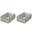 Liewood Foldekasse - 36x25x13,5 cm - Medium - Weston - 2-pak - D