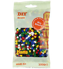 Hama Bio Midi Perler - 1000 stk. - 198 Mix Hama Bio Midi Perler - 1000 stk. - 198 Mix