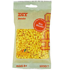 Hama Bio Midi Perler - 1000 stk. - 103 Lysegul Hama Bio Midi Perler - 1000 stk. - 103 Lysegul