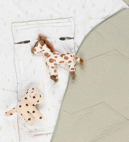 Voksi Footmuff - Breeze Light - 100 cm - Misty Green Fields
