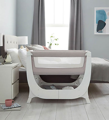 SHNUGGLE Babyseng - Air - Bedside Crib - 95x56 cm - Stone Grey SHNUGGLE Babyseng - Air - Bedside Crib - 95x56 cm - Stone Grey